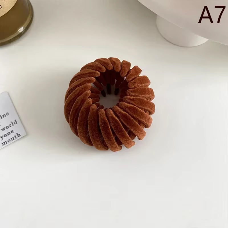 Bird Nest Expanding Hair Clip, 2025 Fashion Ponytail Holder for Women, Bun & Horsetail Hair Claw, Stylish Hair Accessory
