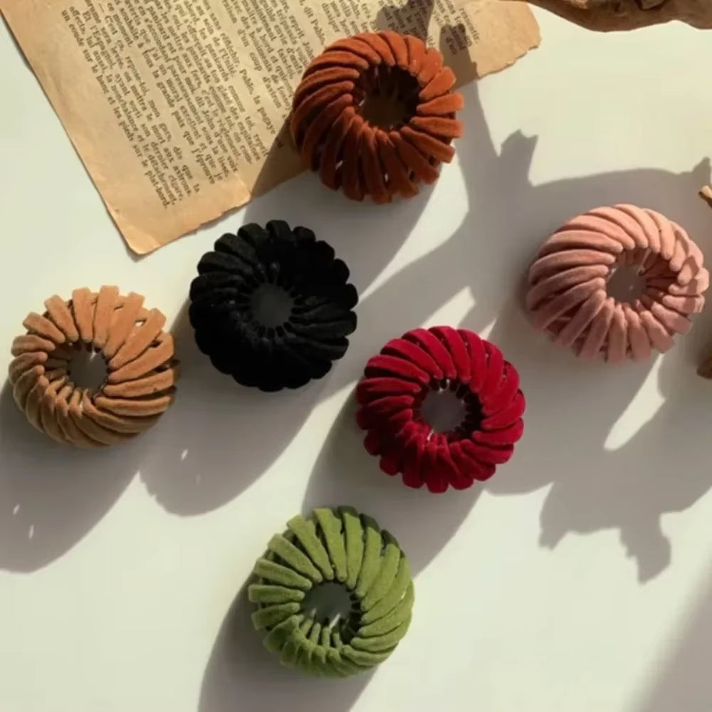 Bird Nest Expanding Hair Clip, 2025 Fashion Ponytail Holder for Women, Bun & Horsetail Hair Claw, Stylish Hair Accessory