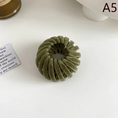 Bird Nest Expanding Hair Clip, 2025 Fashion Ponytail Holder for Women, Bun & Horsetail Hair Claw, Stylish Hair Accessory