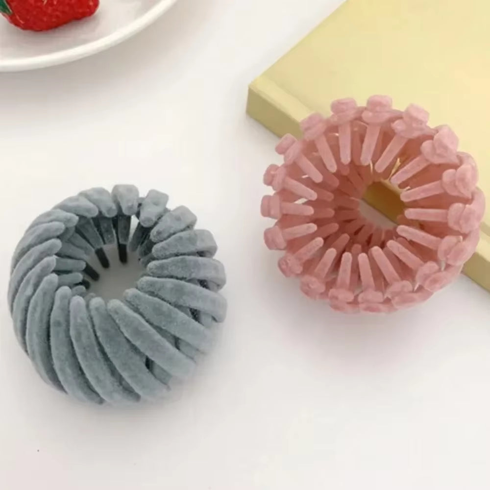 Bird Nest Expanding Hair Clip, 2025 Fashion Ponytail Holder for Women, Bun & Horsetail Hair Claw, Stylish Hair Accessory